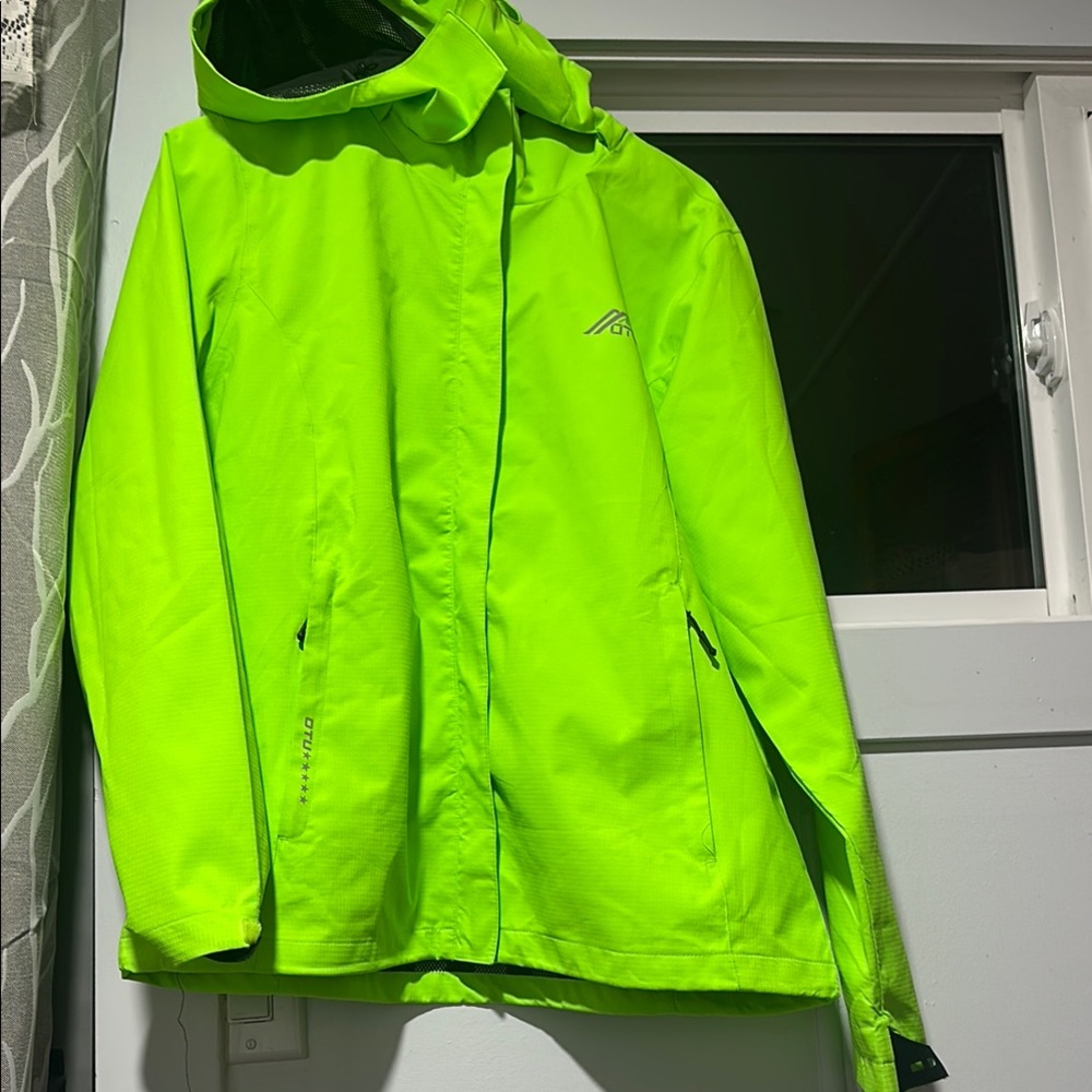 Neon Green Hooded Jacketsueter
